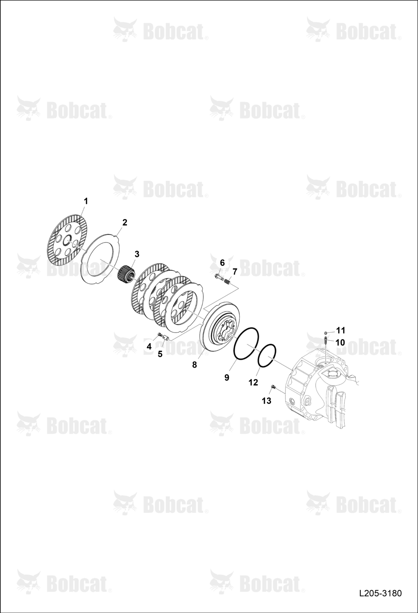Brake (Rear Axle) (LSD)