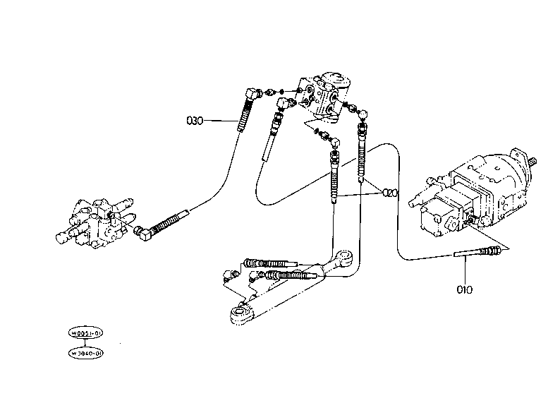 Oil Piping(2) Steering