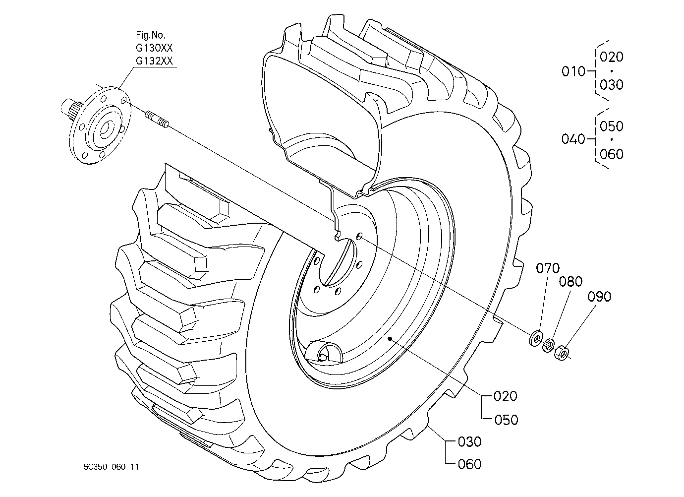 Front Wheel (25*8.50-14)