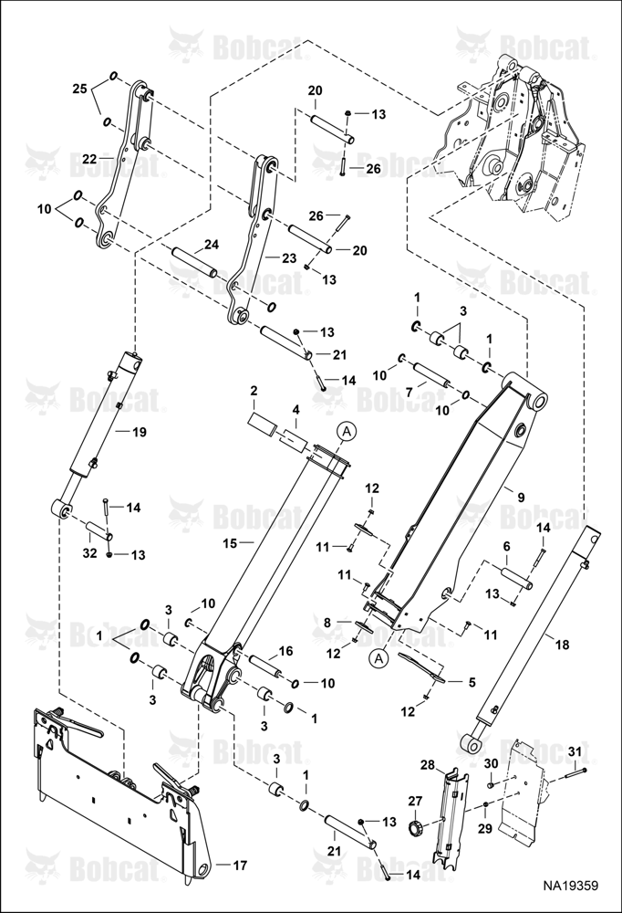 Lift Arm & BOB-TACH (Telescopic)