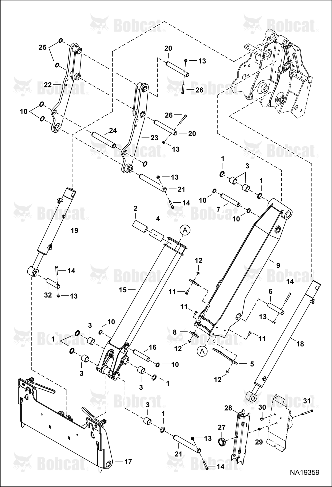 Lift Arm & BOB-TACH (Telescopic)