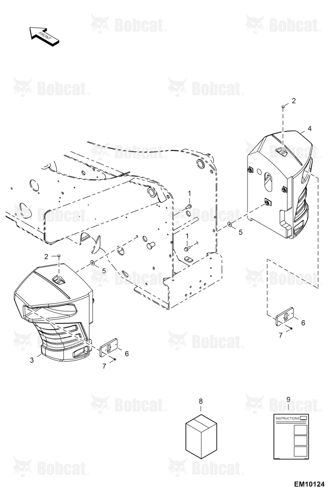 Counterweight  B33G14000 - B33G16000, B33W14000 - B33W16000