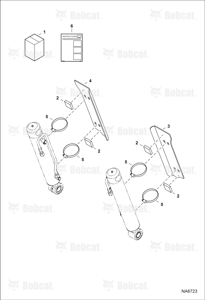 Shield Kit (Tilt Cylinder)