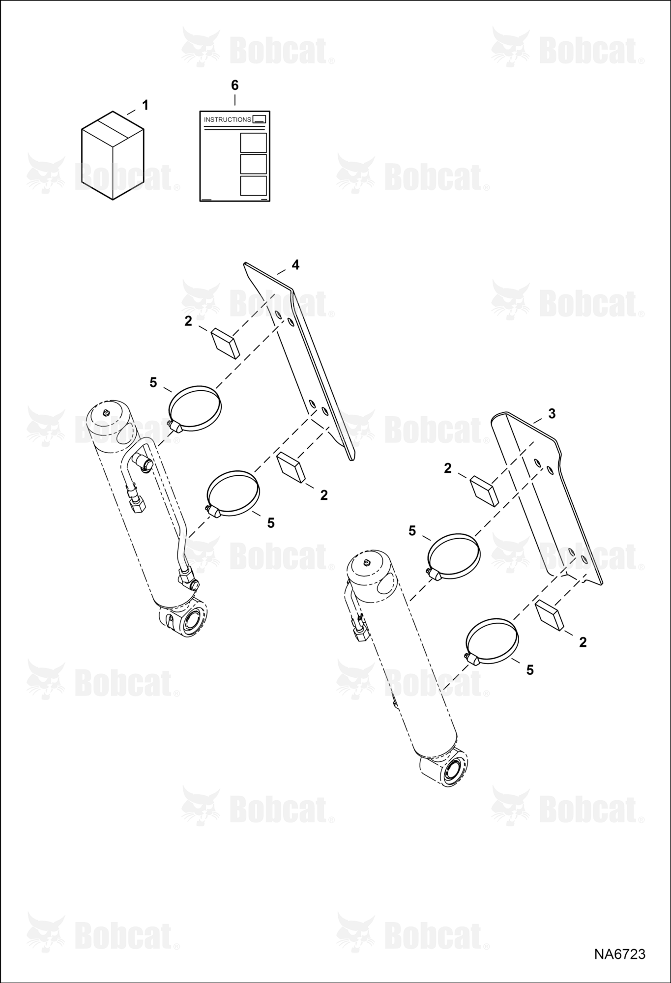 Shield Kit (Tilt Cylinder)