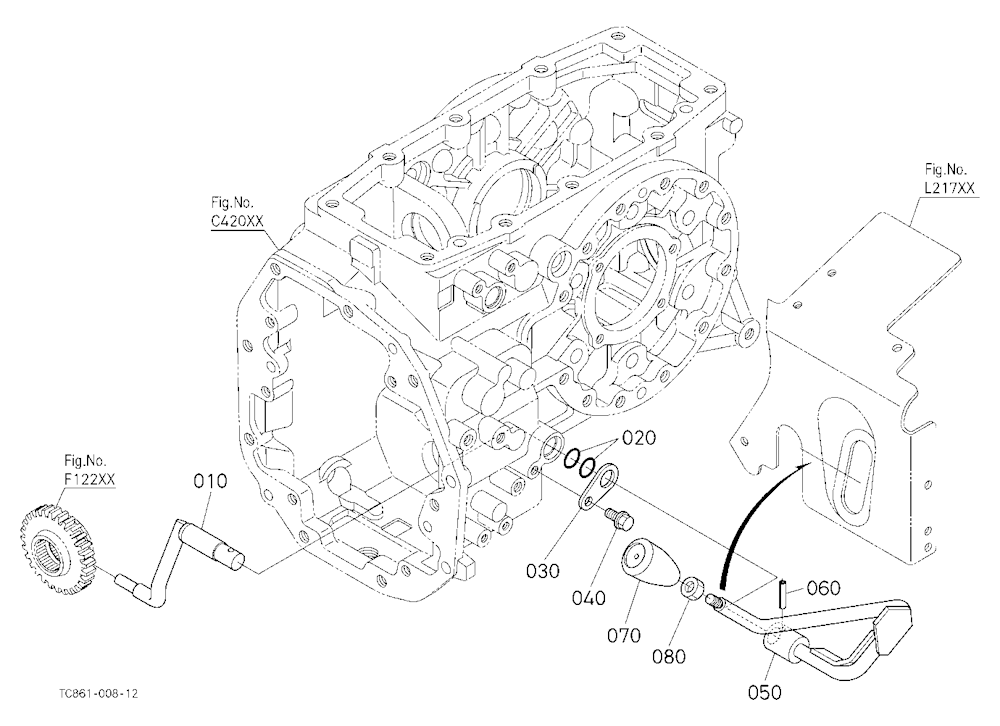 Front Wheel Drive Lever