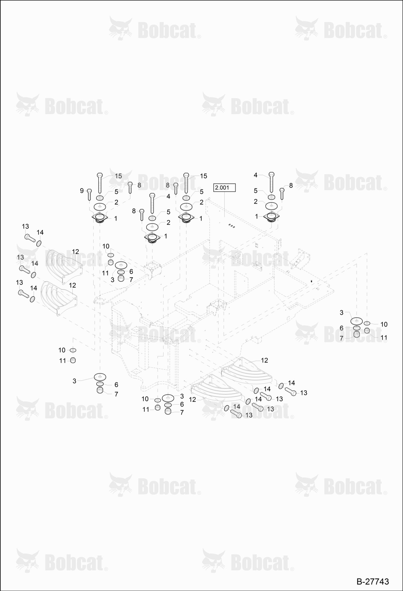 STEPS, Floor Frame Shock Mounting