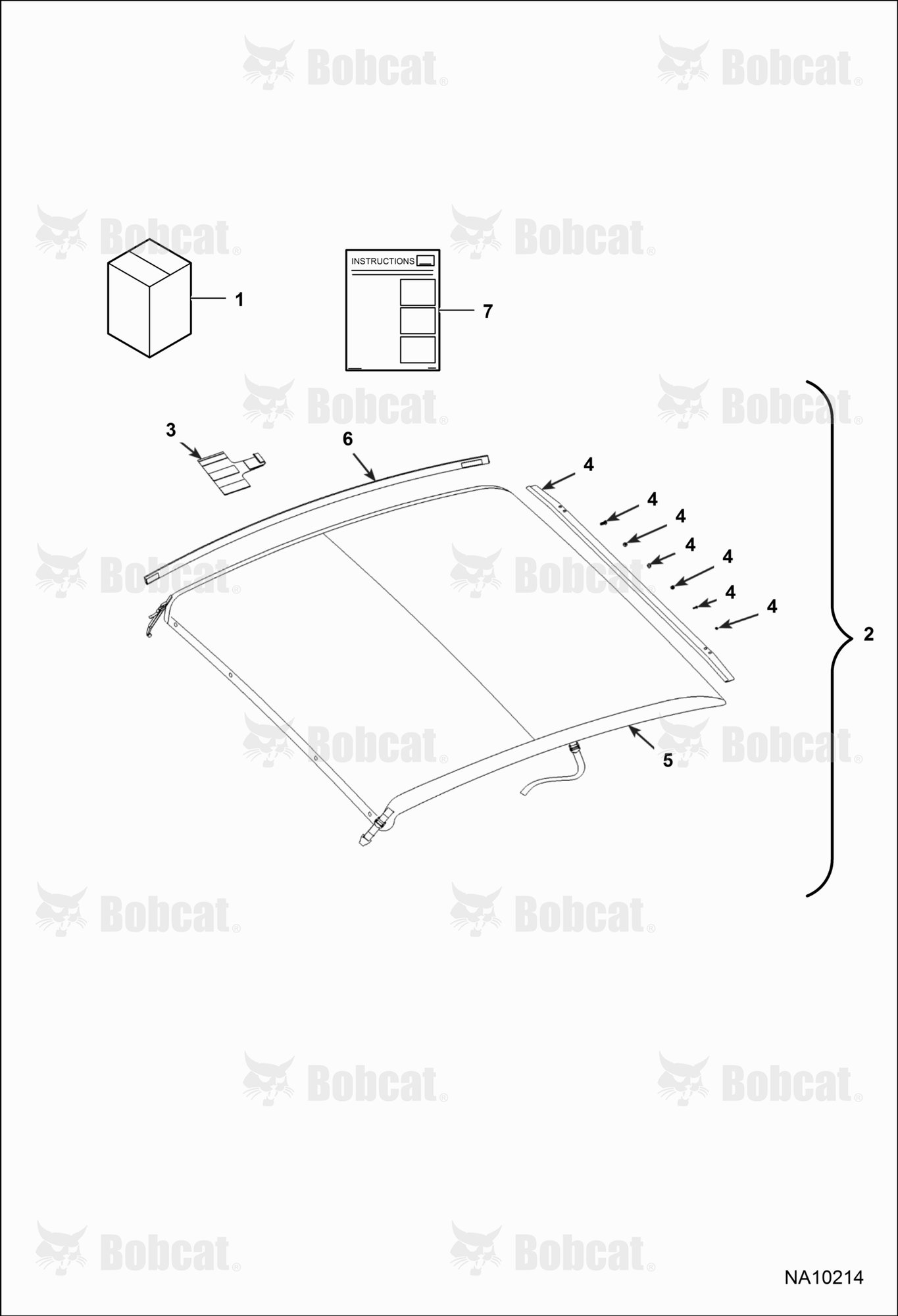 XL Canvas Roof Kit