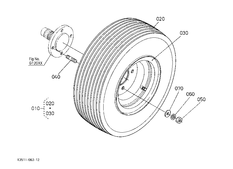 Rear Wheel (18*9.5-8)