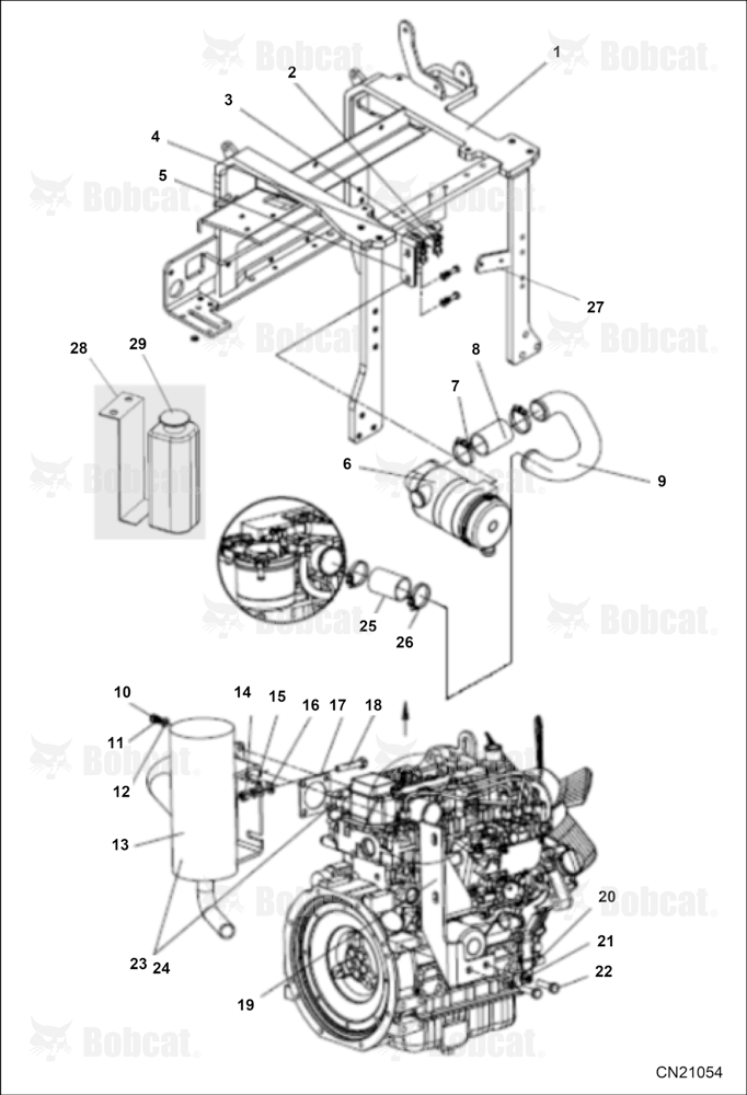 Engine Accessory (AIR FILTER,MUFFLER)
