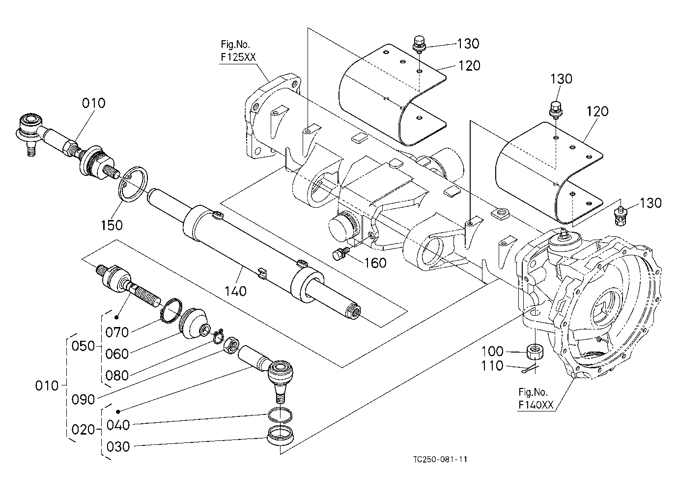 Tie Rod/Steering Cylinder