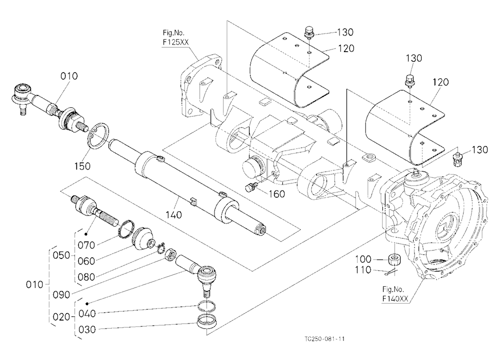 Tie Rod/Steering Cylinder