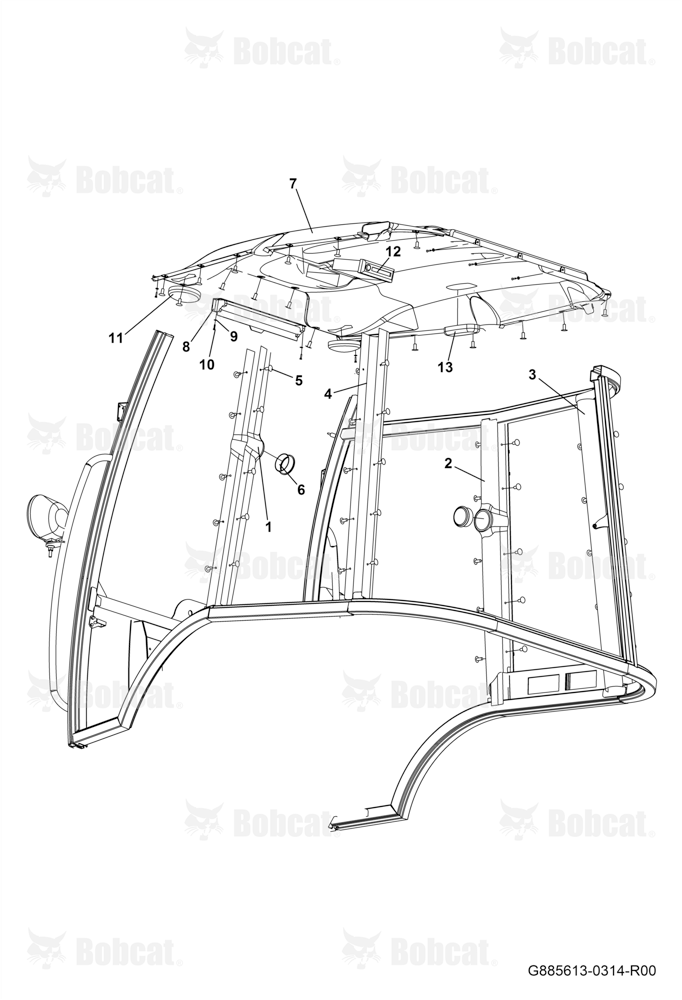 Interior Cabin Assembly