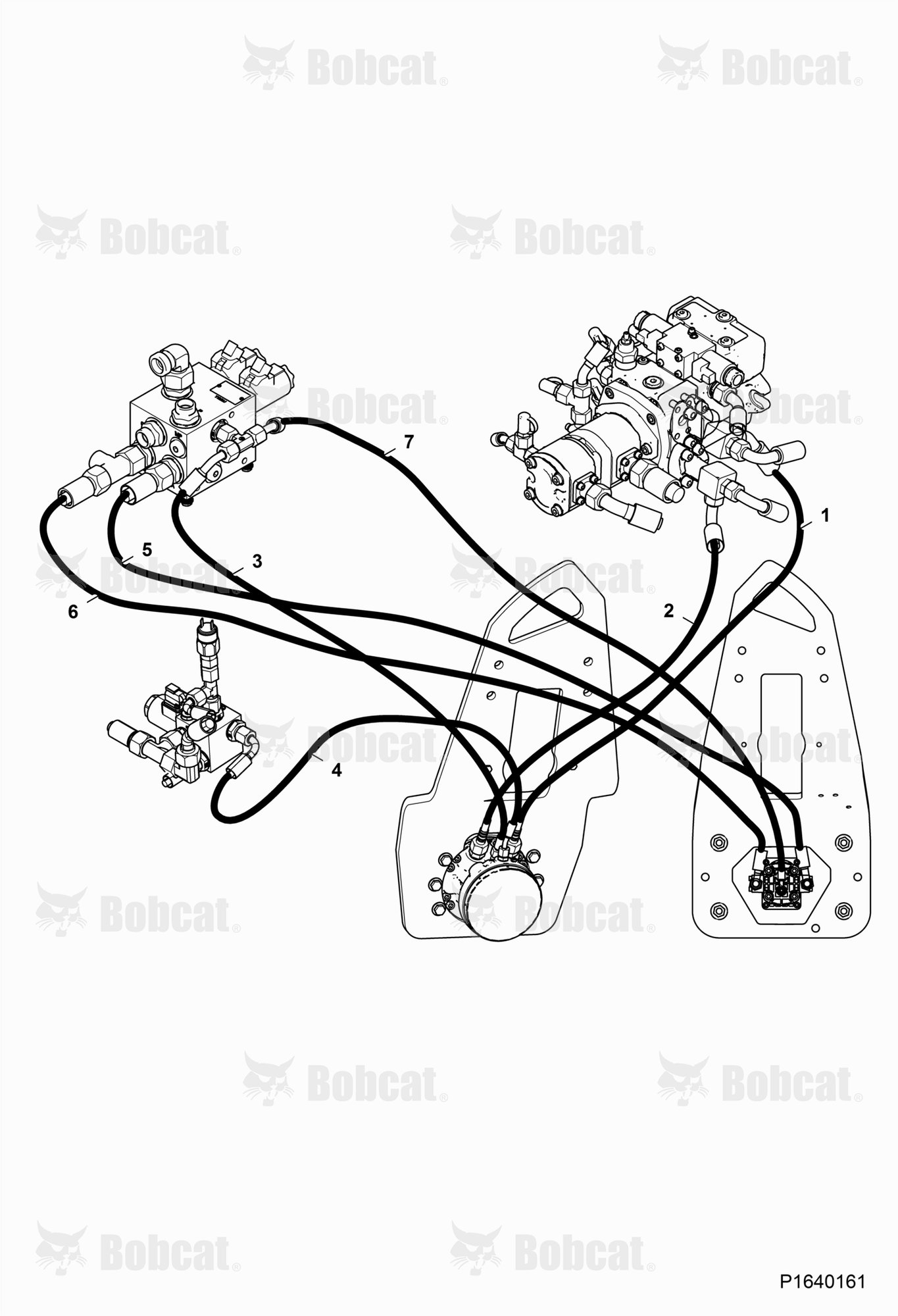 Hose Set - Drum Front