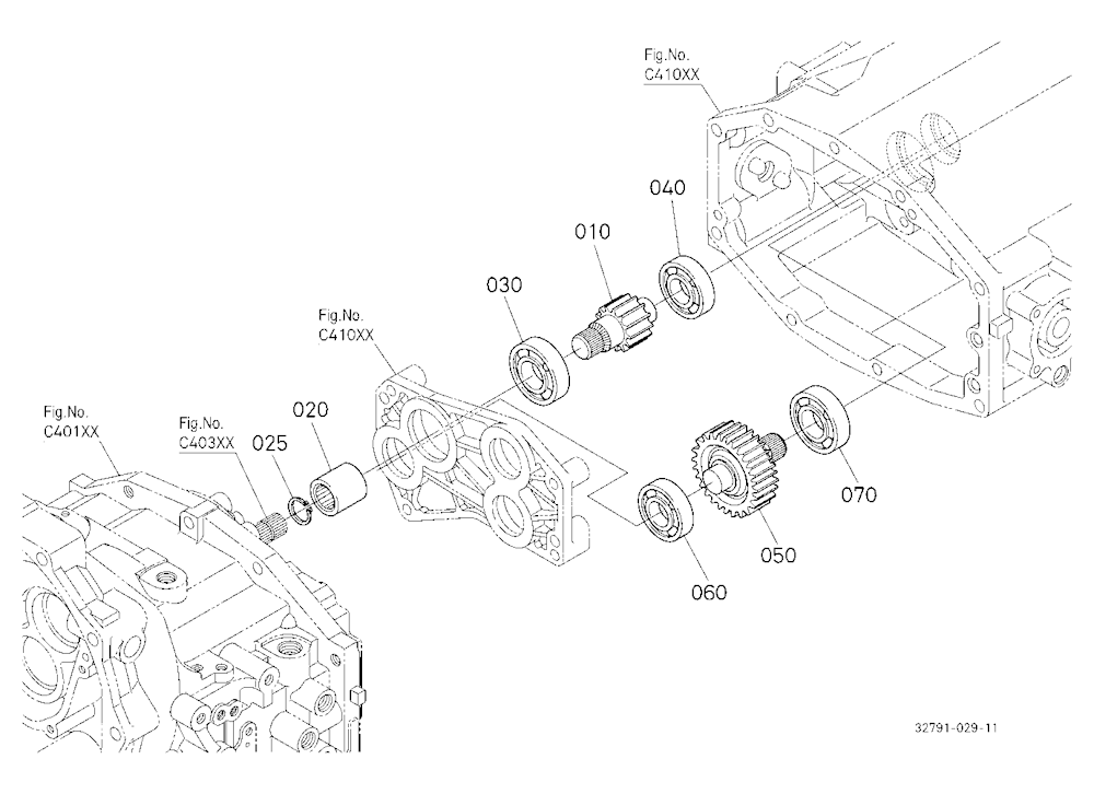 Pto Countershaft
