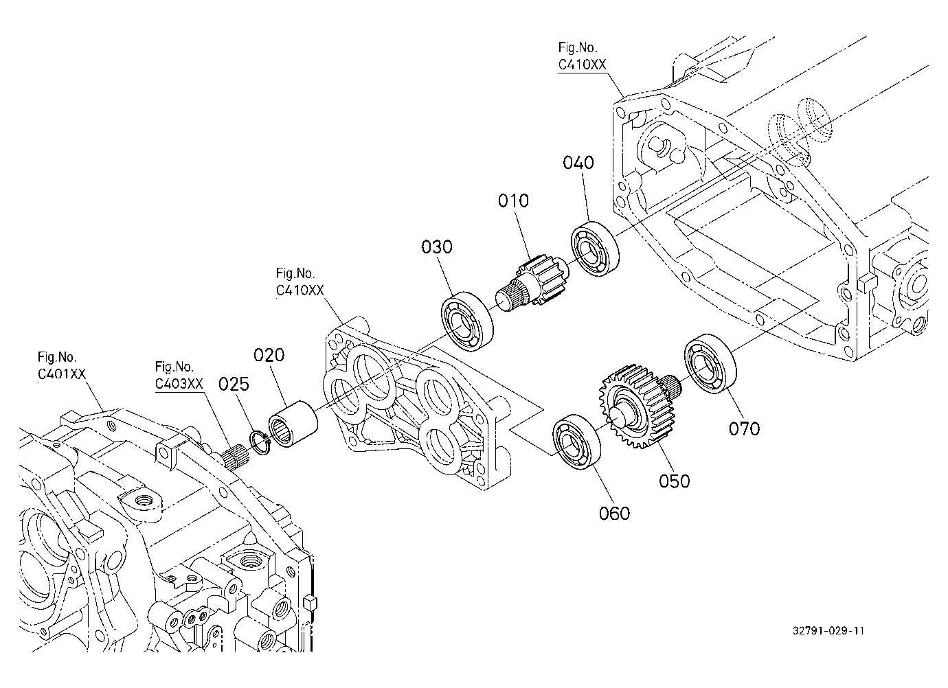 Pto Countershaft