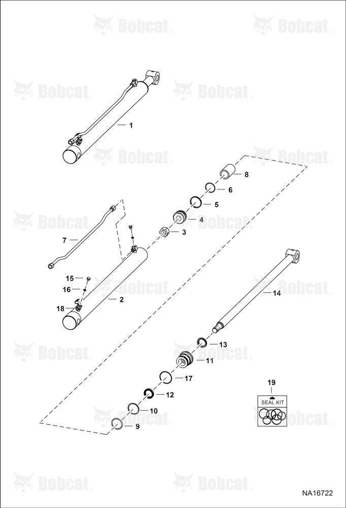 Lift Cylinder  B4UC11001 - B4UC11294