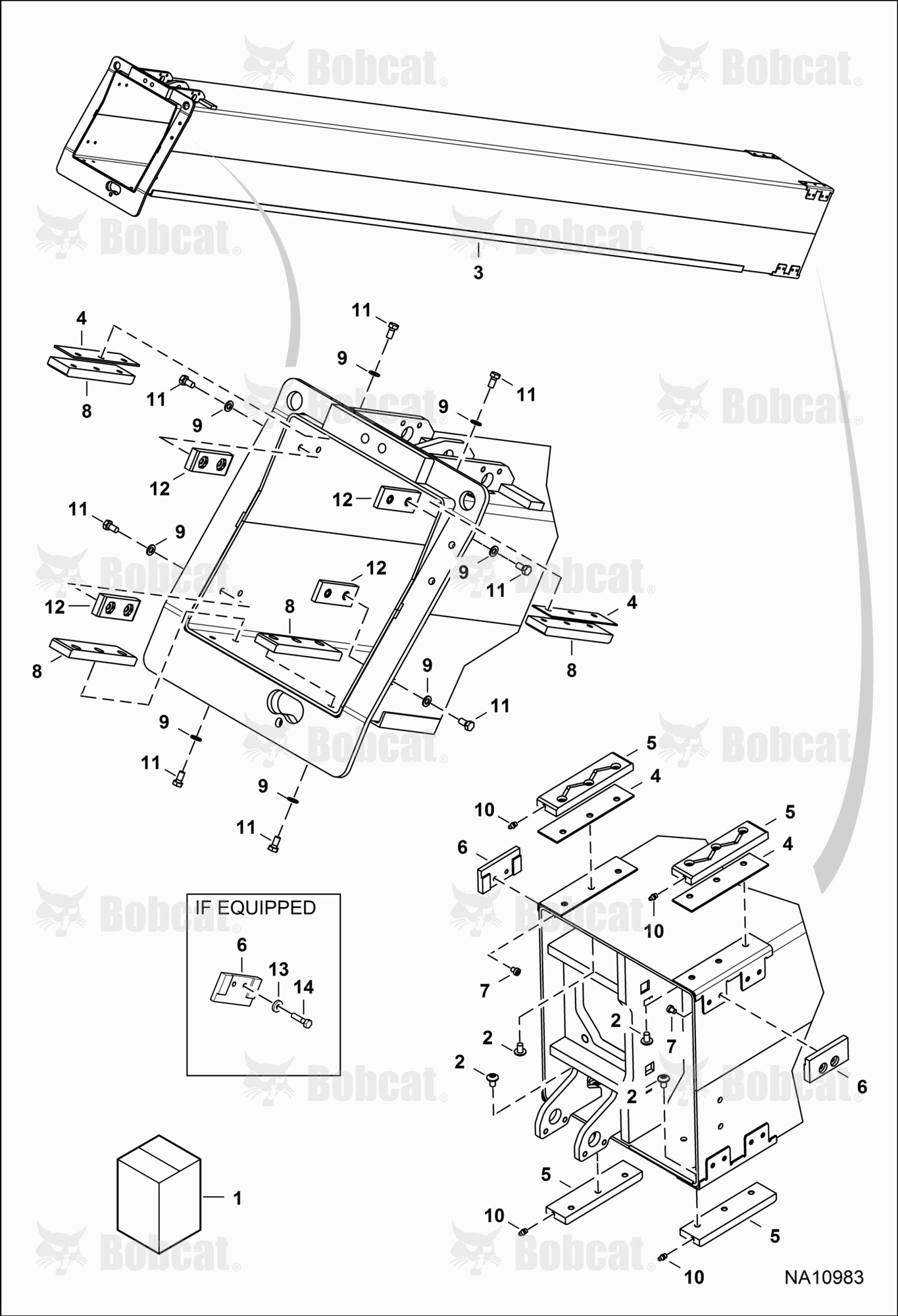 Intermediate Boom (Replacement)  A8GA11001 & Above