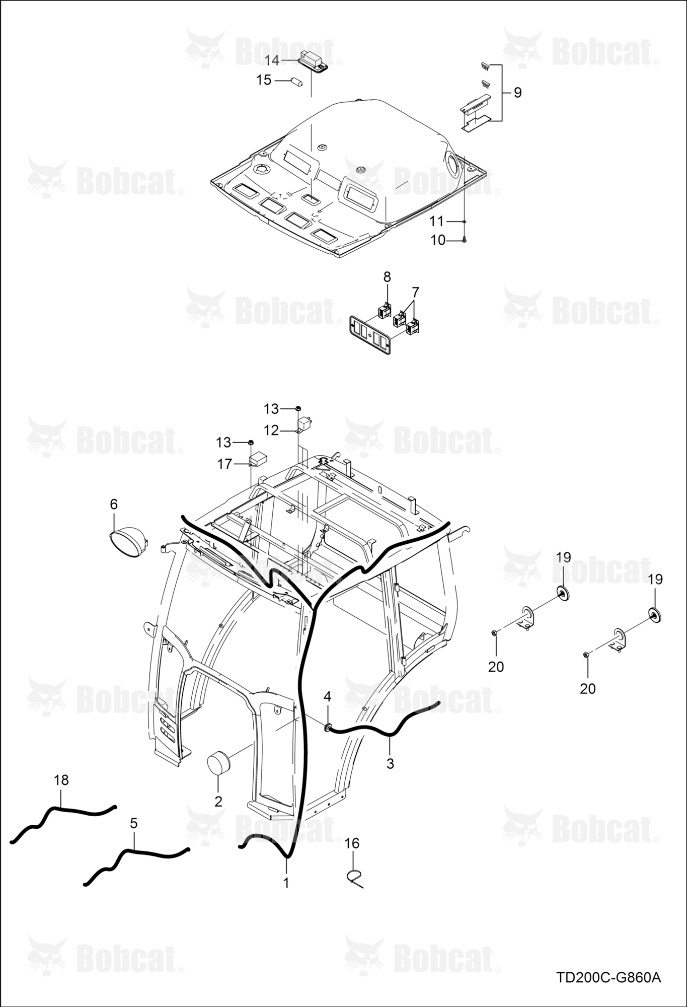 Electrical System Group (Cab)