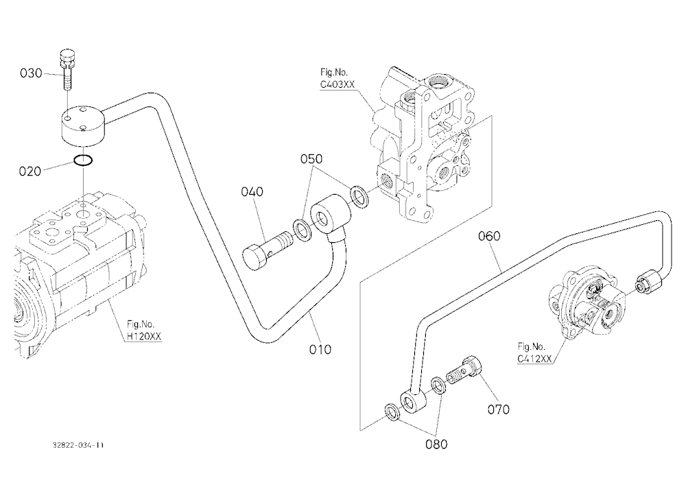 Pto Hydraulic Pipe