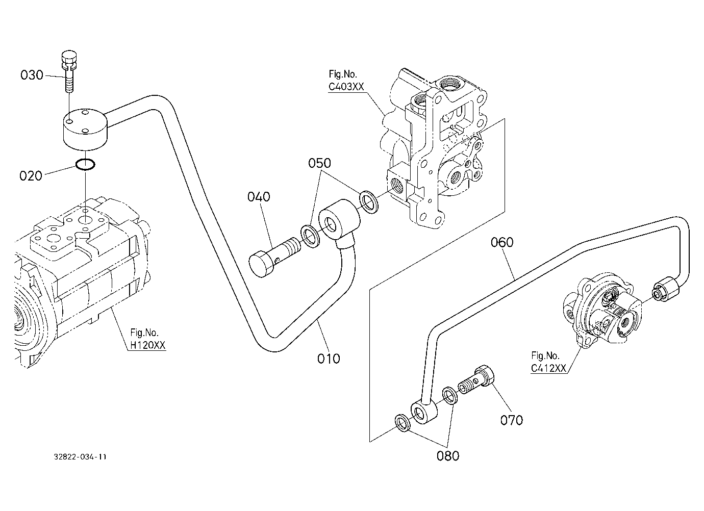 Pto Hydraulic Pipe