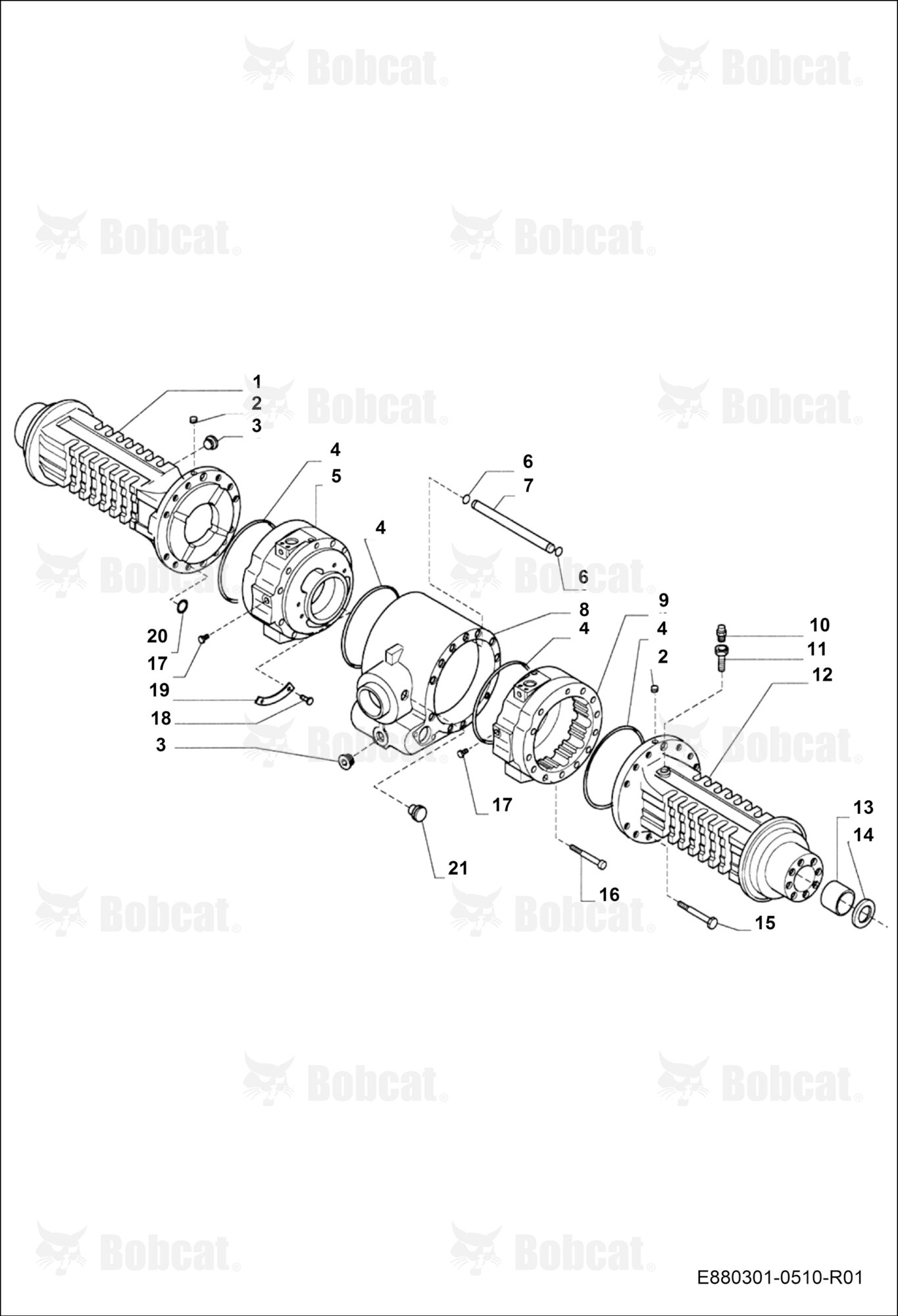 Rear Axle - Axle Housing