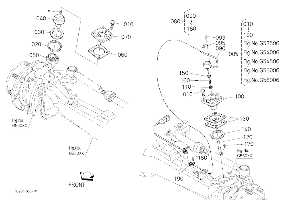 Wheel Turning Angle Sensor [Front Axle Component]