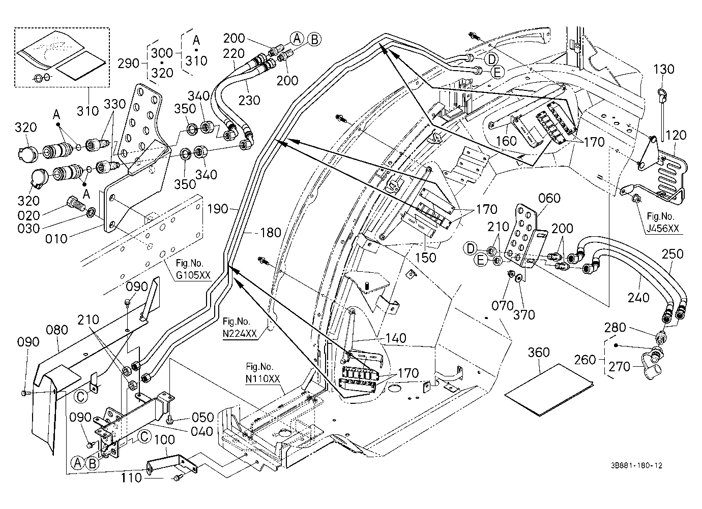 Front Coupler Kit (1St) (W/G No.M8151) [Option]