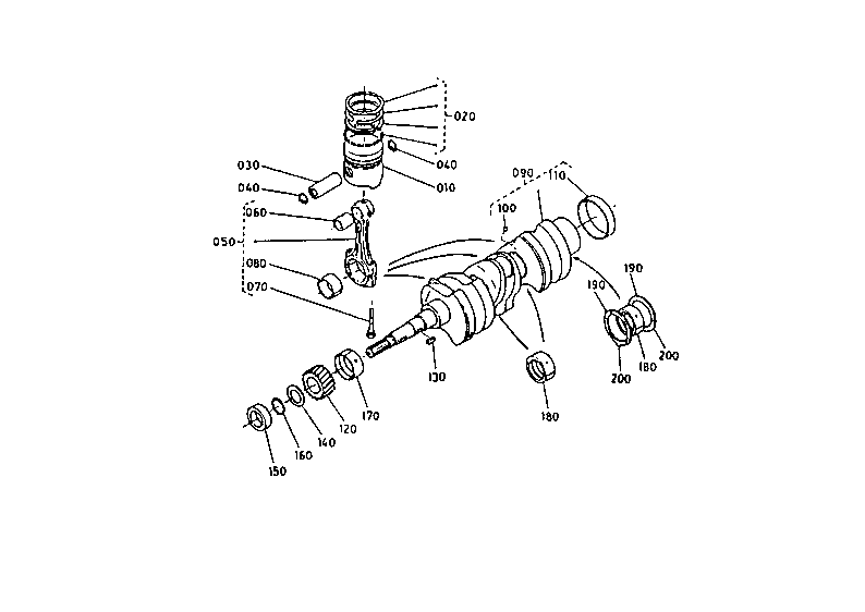 Piston Crankshaft