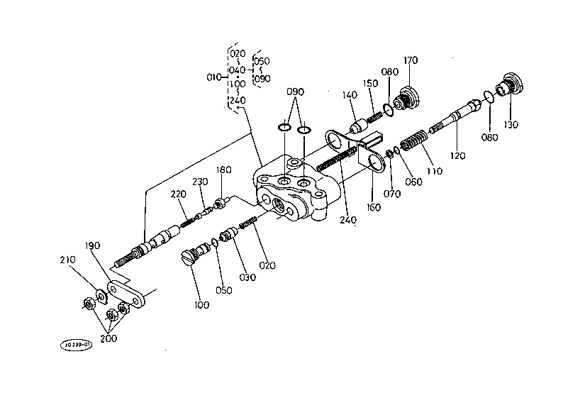 Hydraulic Control Valve [Section Parts]