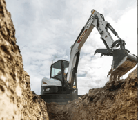 Thumbnail of Bobcat E55 With Bucket