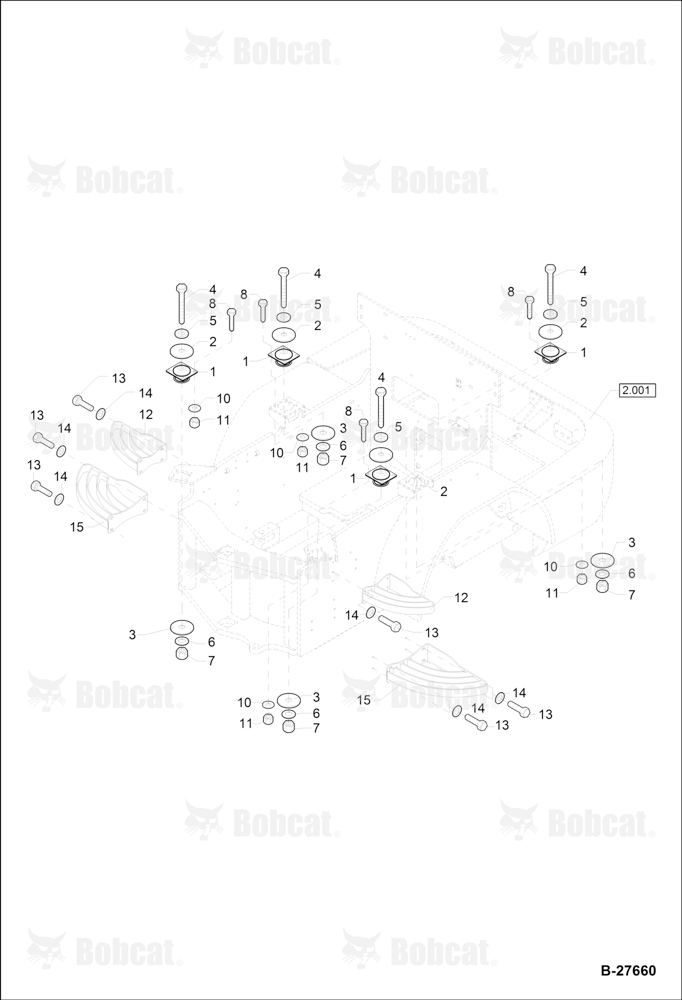 STEPS, COVER, Floor Frame Shock Mounting