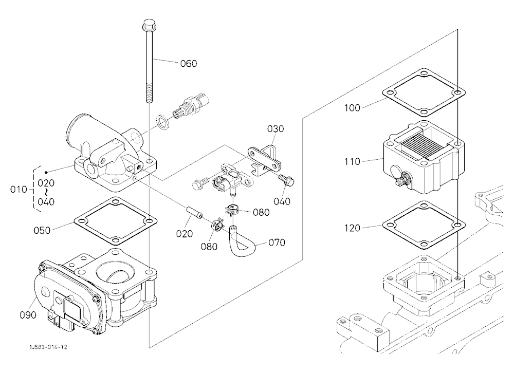 Air Cleaner Flange And Throttle Valve