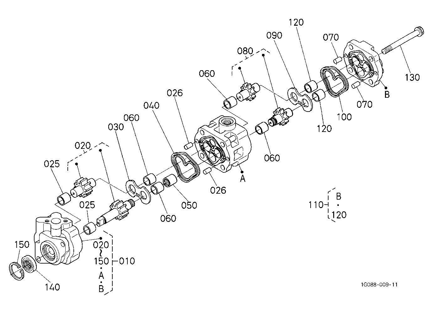 Hydraulic Pump [Component Parts]