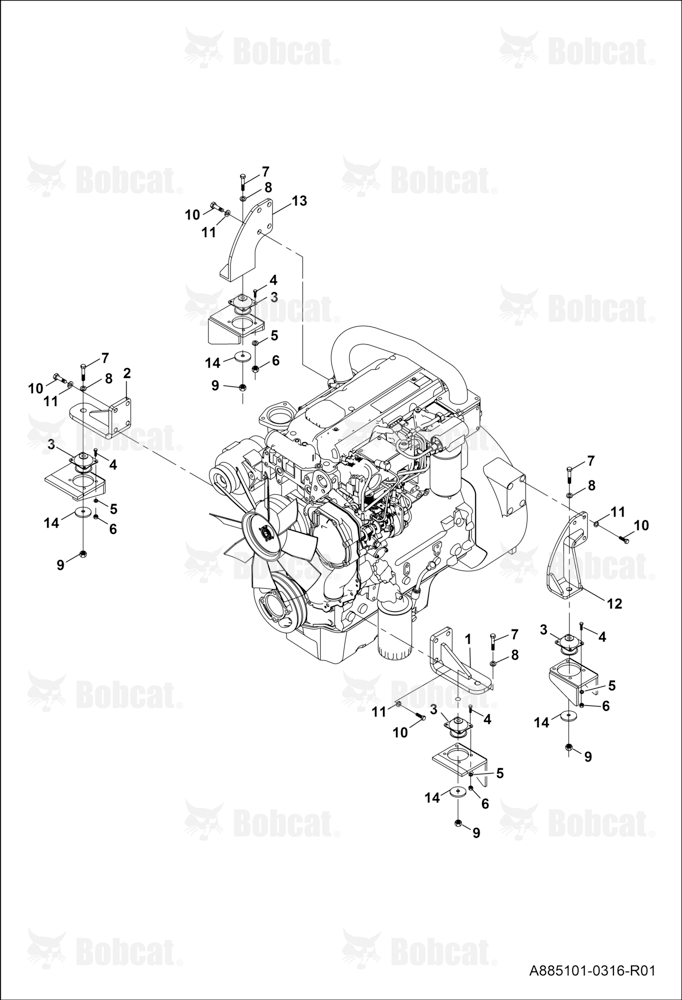 Engine and Its Connections