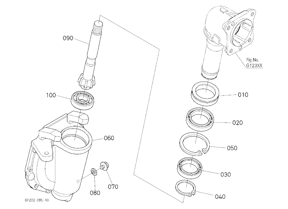 Axle Case (Right)