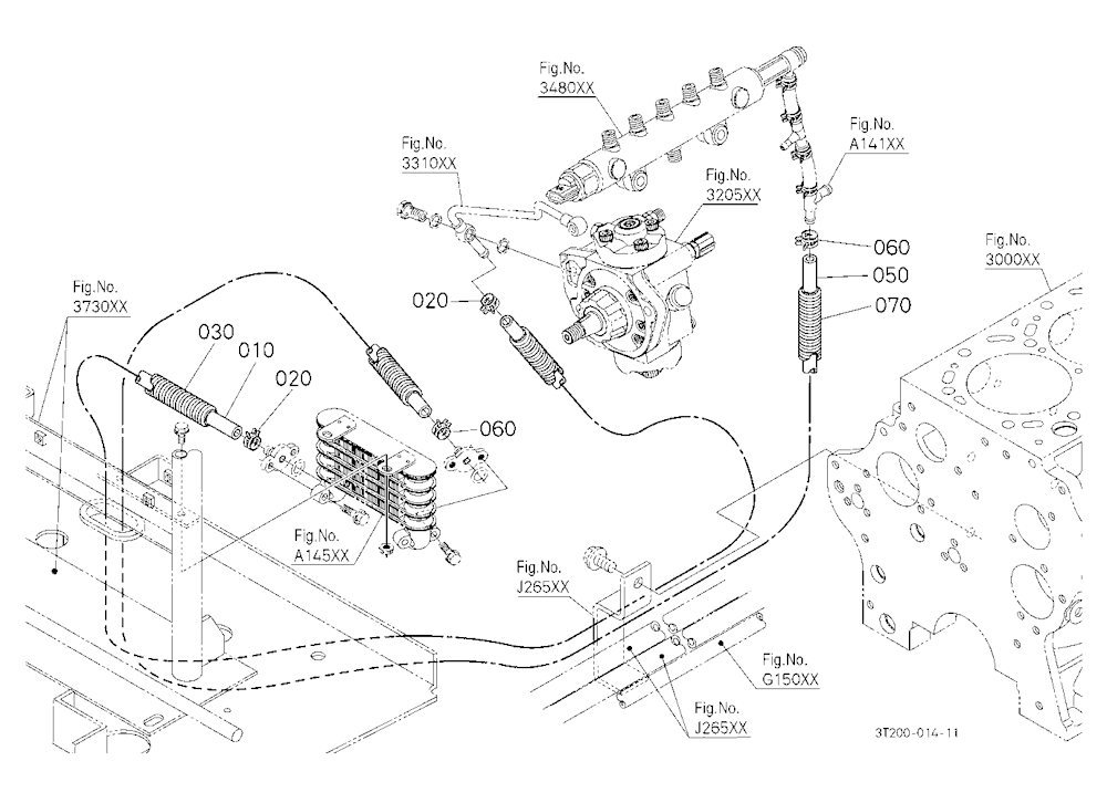 Fuel Pipe 3 (Fuel Cooler)