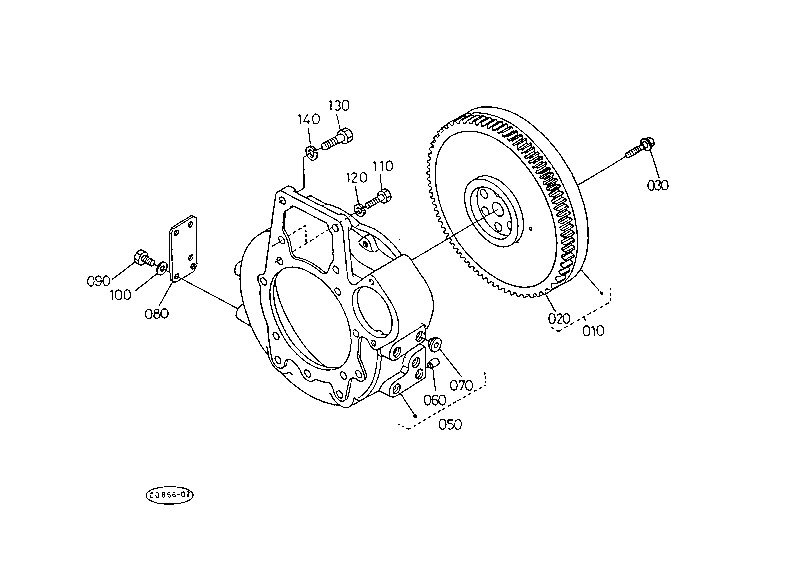 Flywheel [With Dual Clutch]