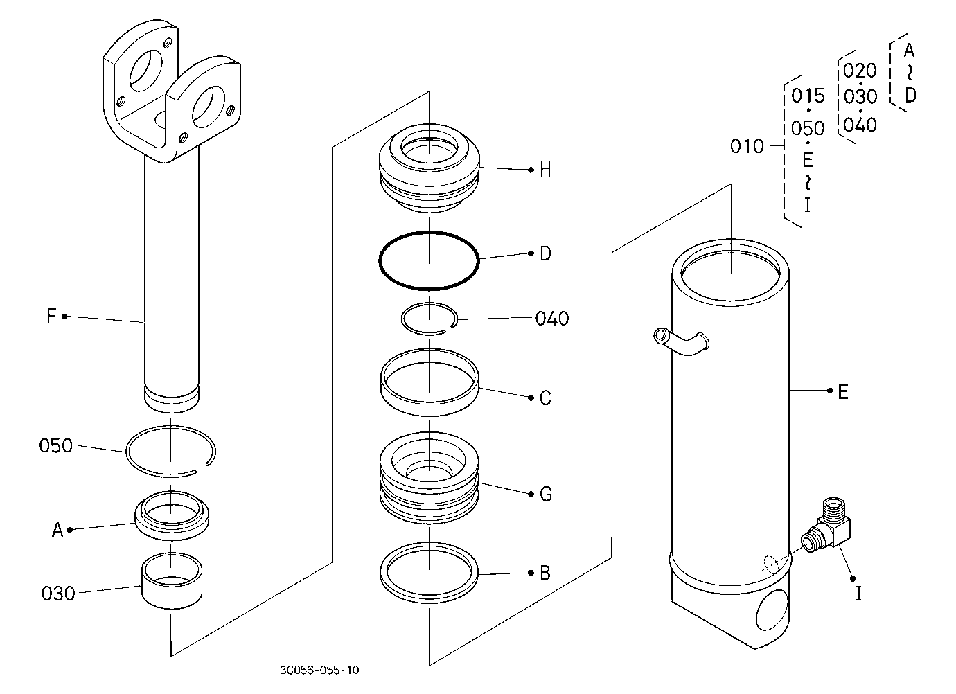 3P-Lift Assist Cylinder [Component Parts] [New]