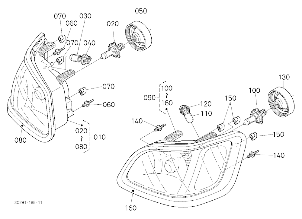 Head Light [Component Parts]