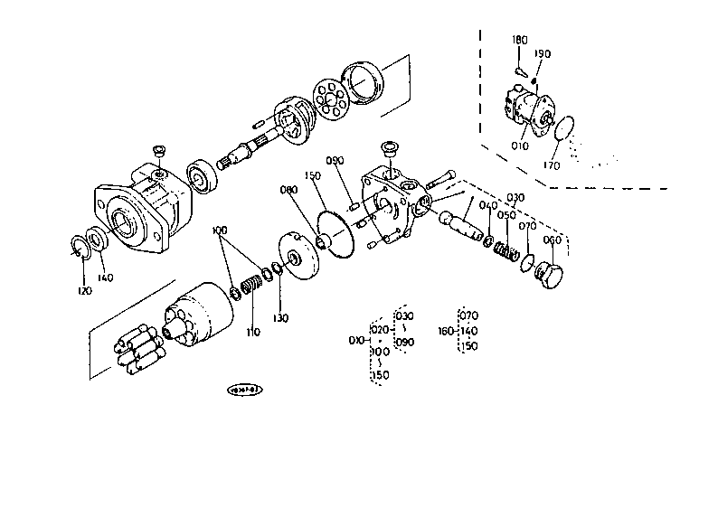 Drive Motor and Component Parts