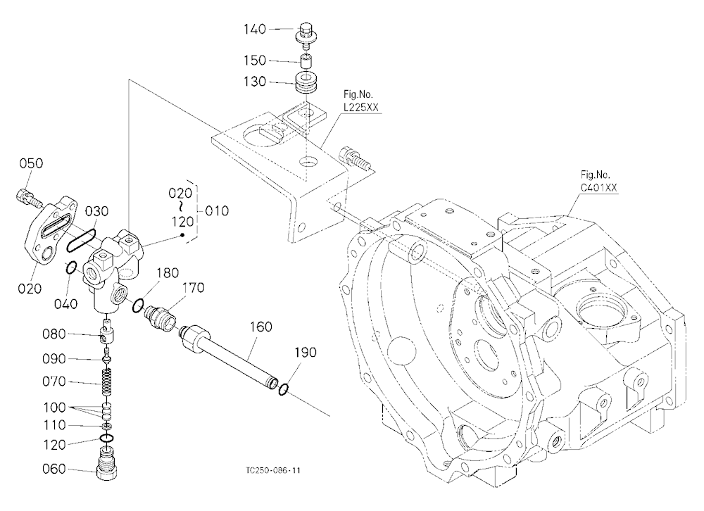 Hydraulic Outlet Block