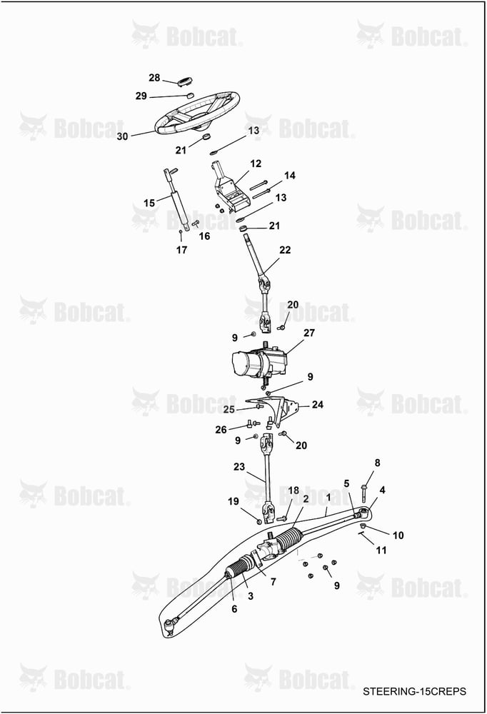 STEERING, Steering ASSY