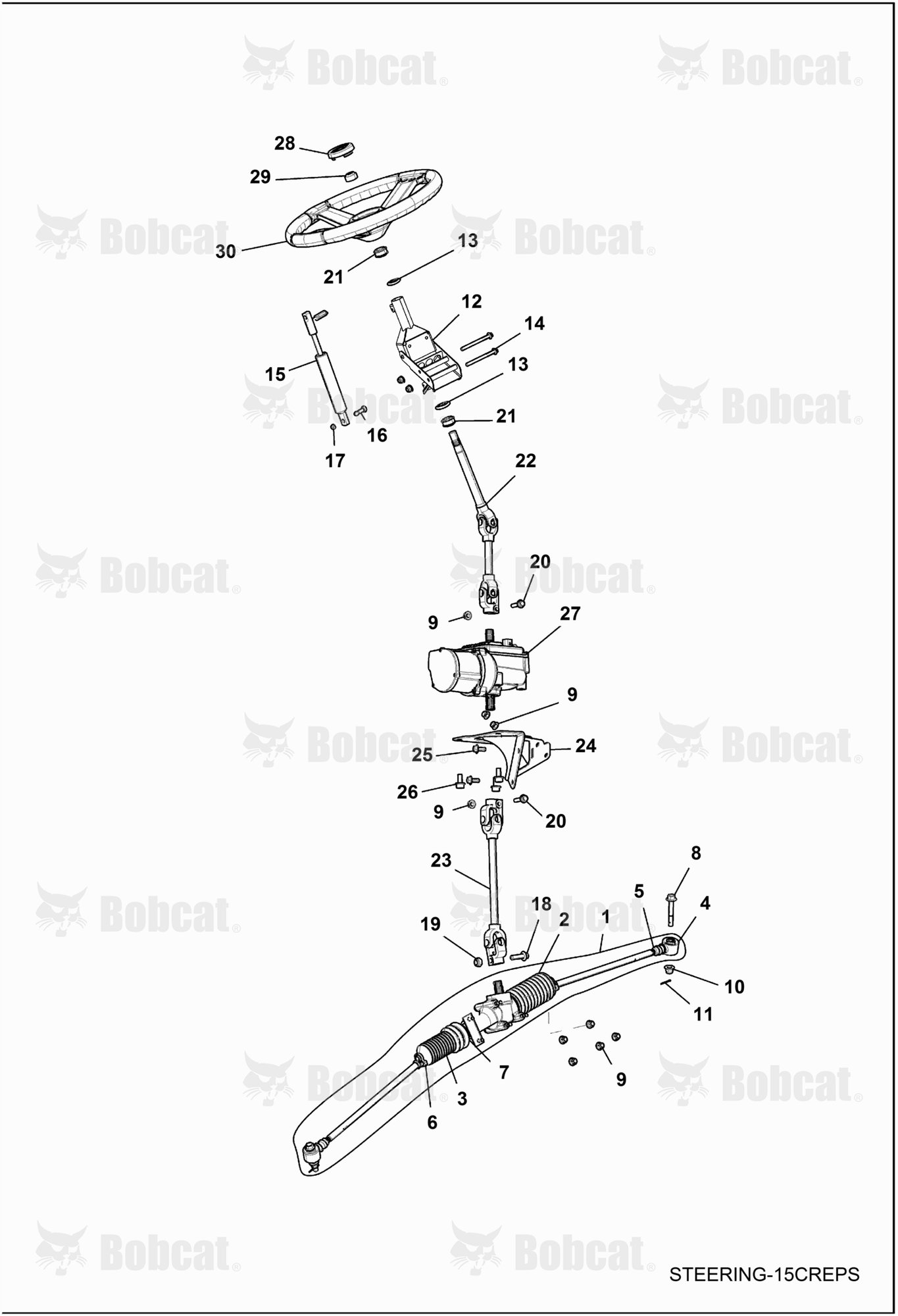 STEERING, Steering ASSY