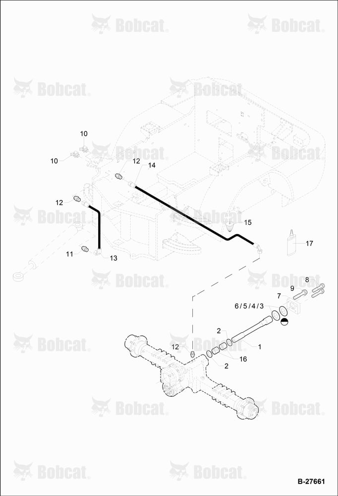 Centralized LUBRICATION, Oscillating Axle Bearing