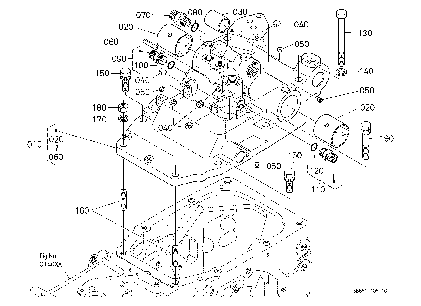 Hydraulic Valve Case