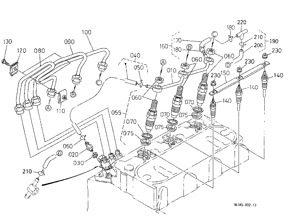 Nozzle Holder,Glow Plug