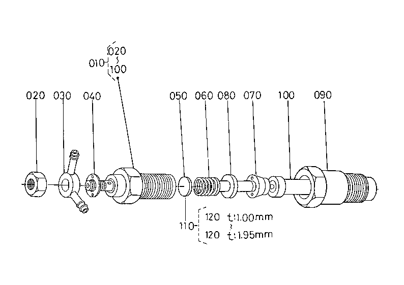 Nozzle Holder (Section Parts)