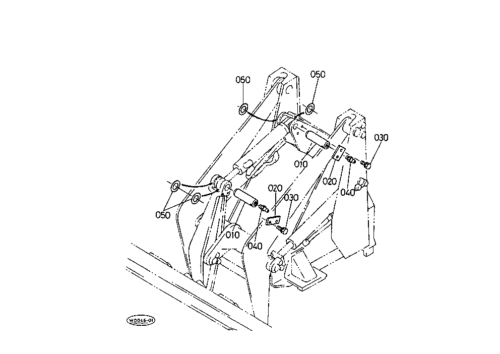 Assy Pin Tilt Cylinder