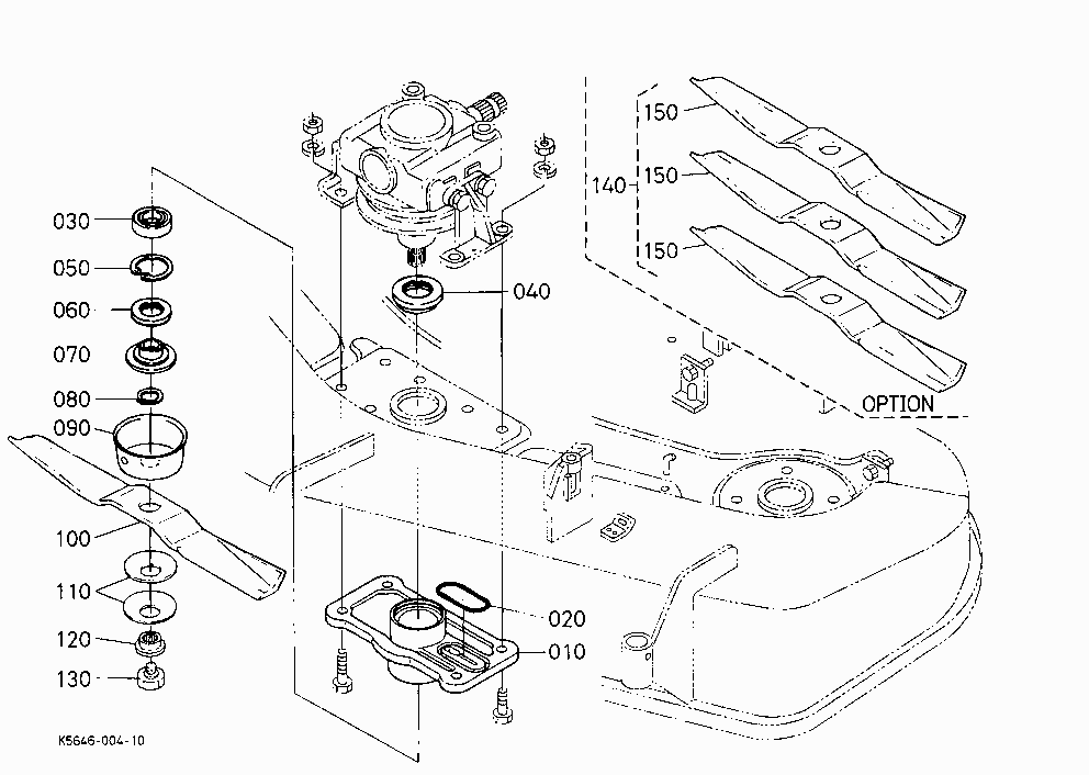 PULLEY HOLDER/BLADE