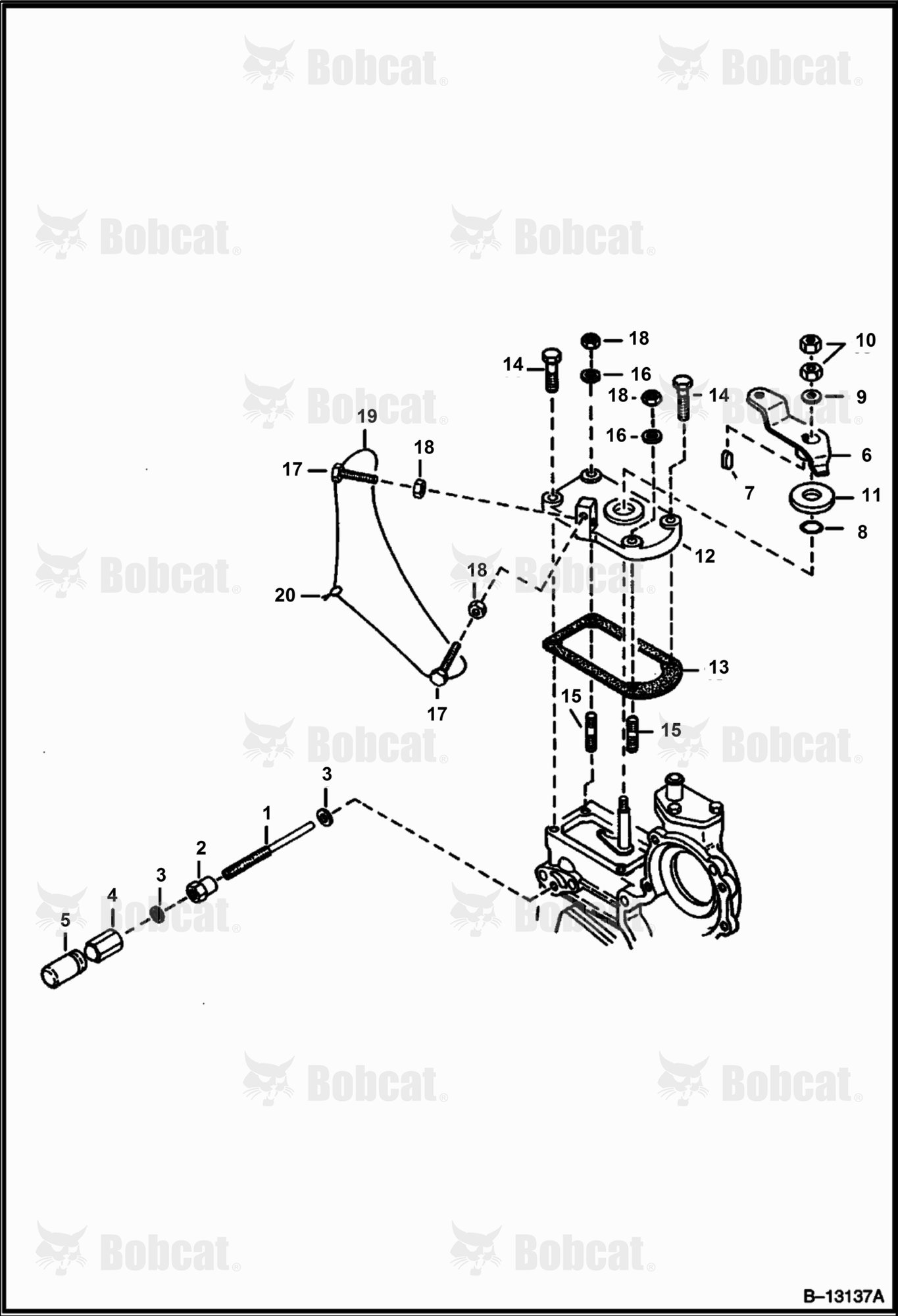 Speed Control Plate (Kubota - V2203 2EB - Tier II Replacement)